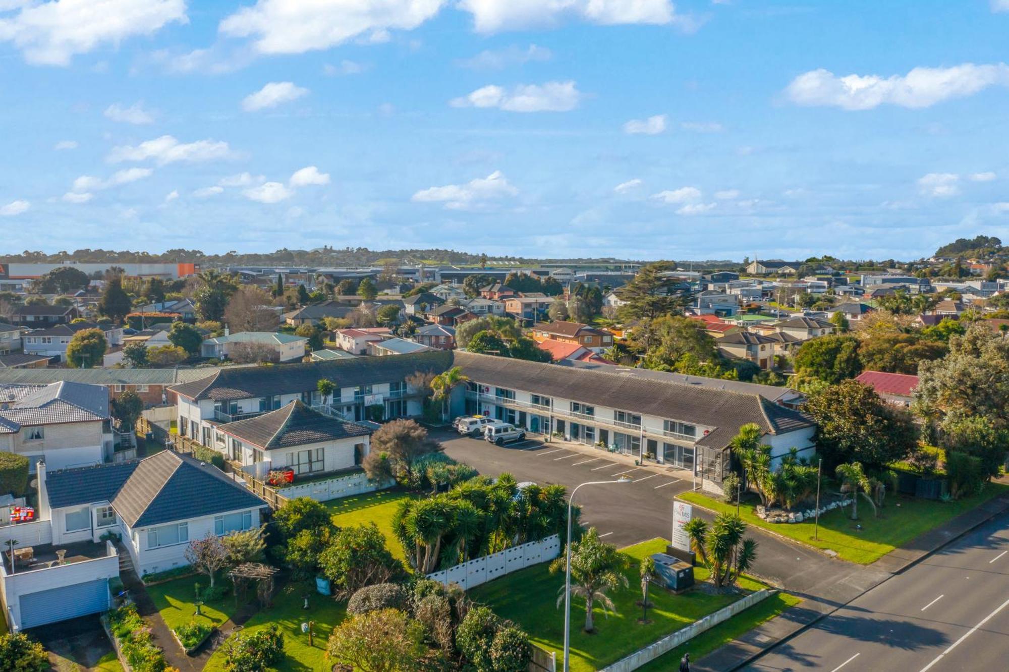 Ellerslie Palms Motel Окленд Экстерьер фото